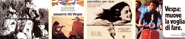 A Vespa e os filmes A Vespa e os filmes